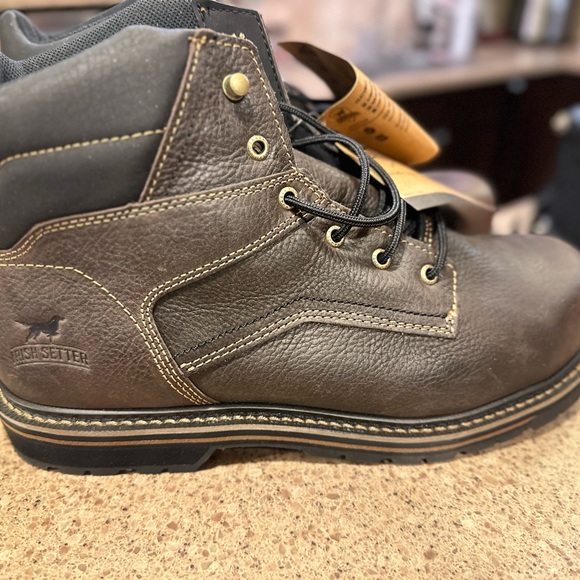 Irish Setter Kittson Steel Toe, slip oil resistant, electrical hazard boot. - Picture 2 of 8